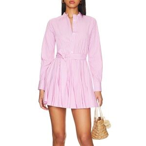 Steve Madden Pink Striped Mini Dress
